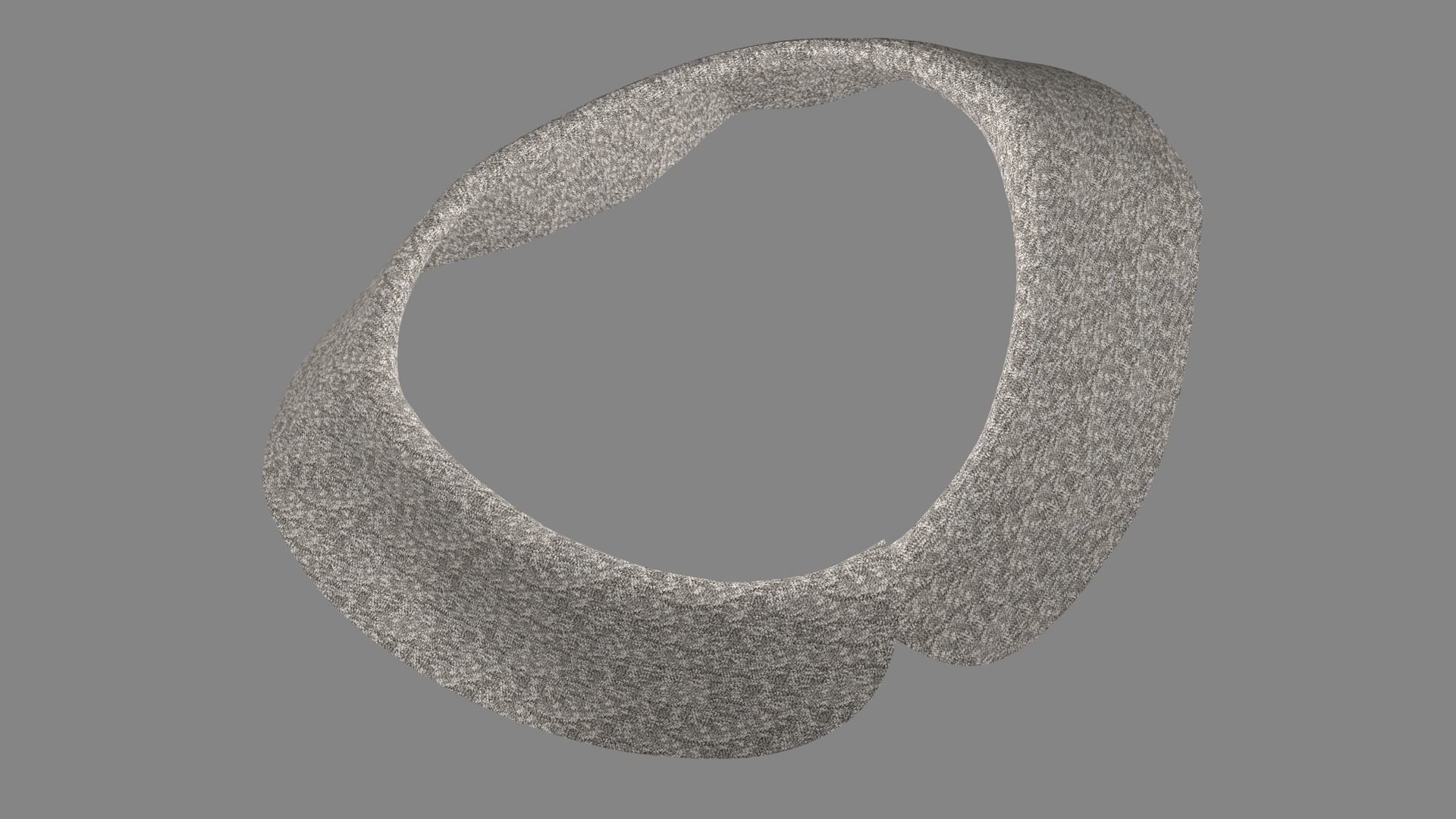 Dress collars scarves and necklaces decorated 3d models 3D model_3