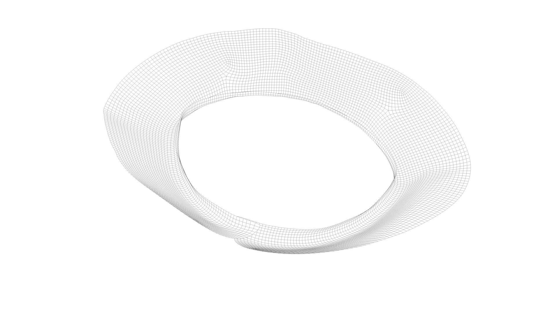 Dress collars scarves and necklaces decorated 3d models 3D model_1