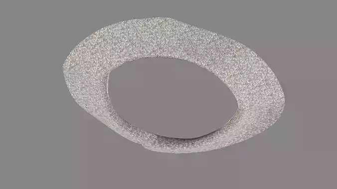 Dress collars scarves and necklaces decorated 3d models