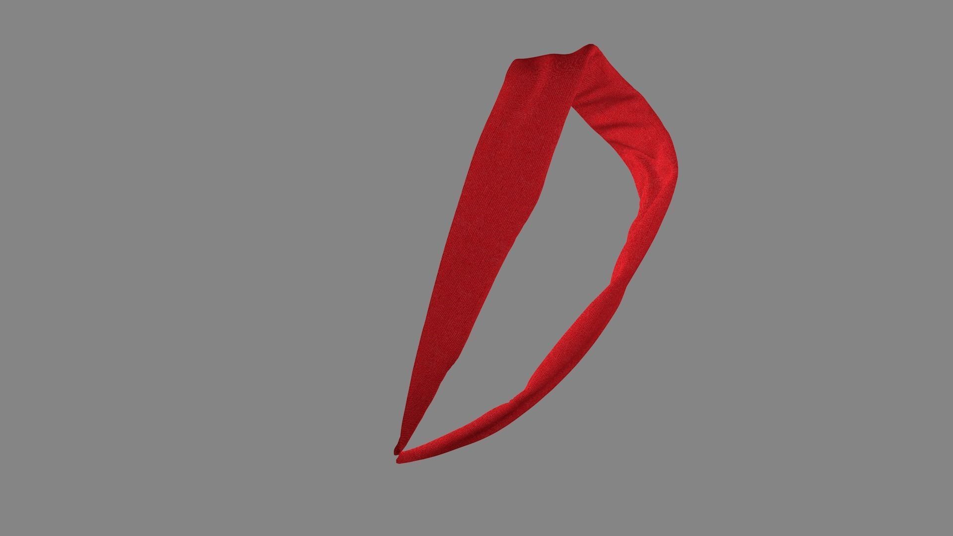 Dress collars scarves and necklaces decorated 3d models 3D model_3