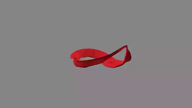 Dress collars scarves and necklaces decorated 3d models