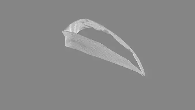 Dress collars scarves and necklaces decorated 3d models