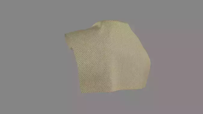 Dress collars scarves and necklaces decorated 3d models