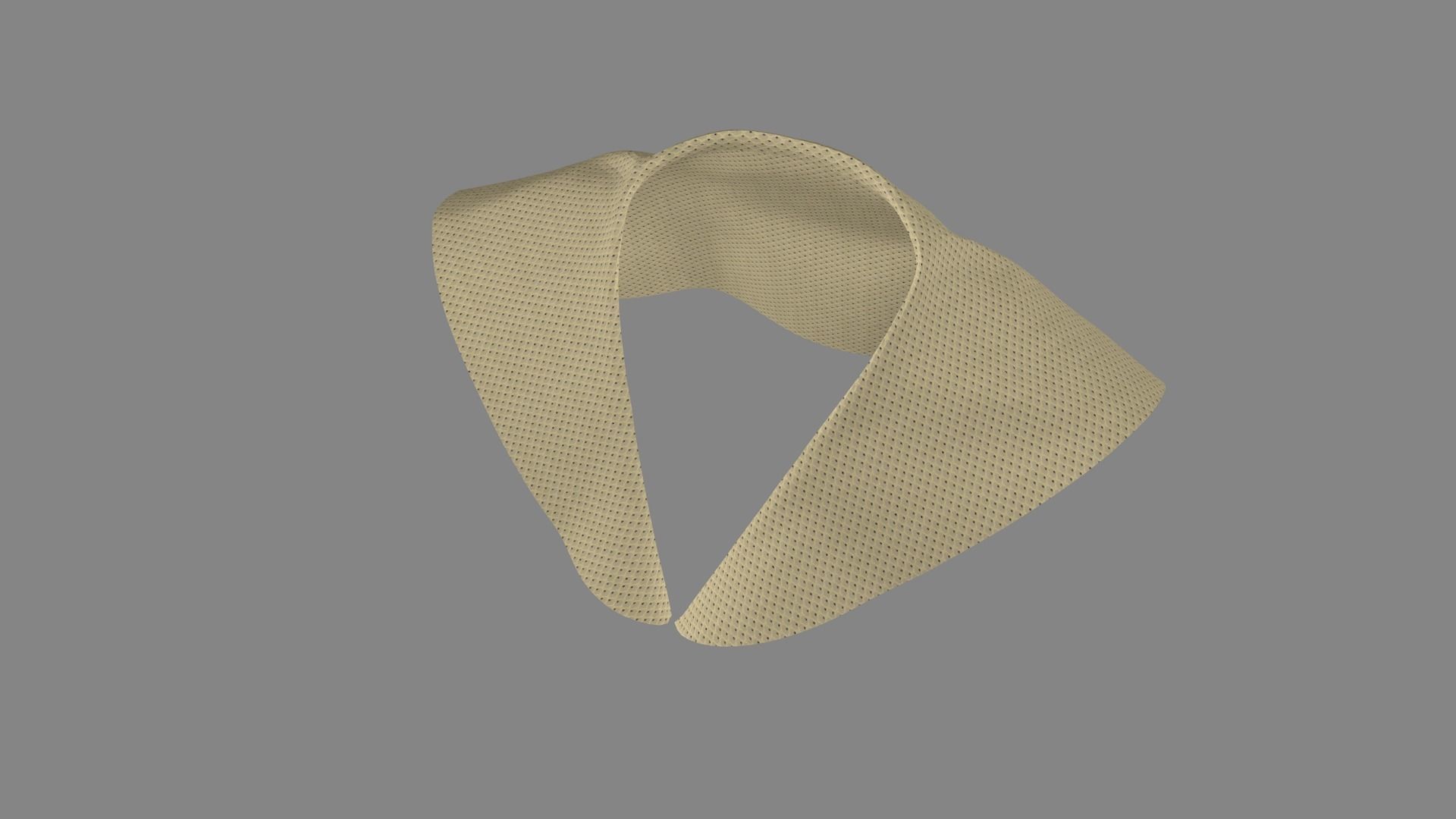 Dress collars scarves and necklaces decorated 3d models 3D model_6