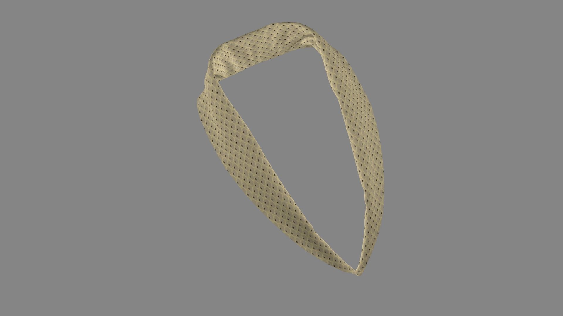 Dress collars scarves and necklaces decorated 3d models 3D model_3