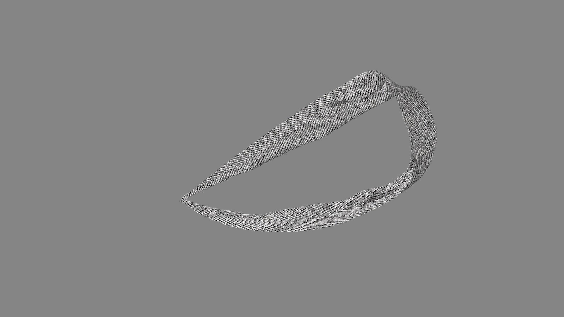 Dress collars scarves and necklaces decorated 3d models 3D model_3