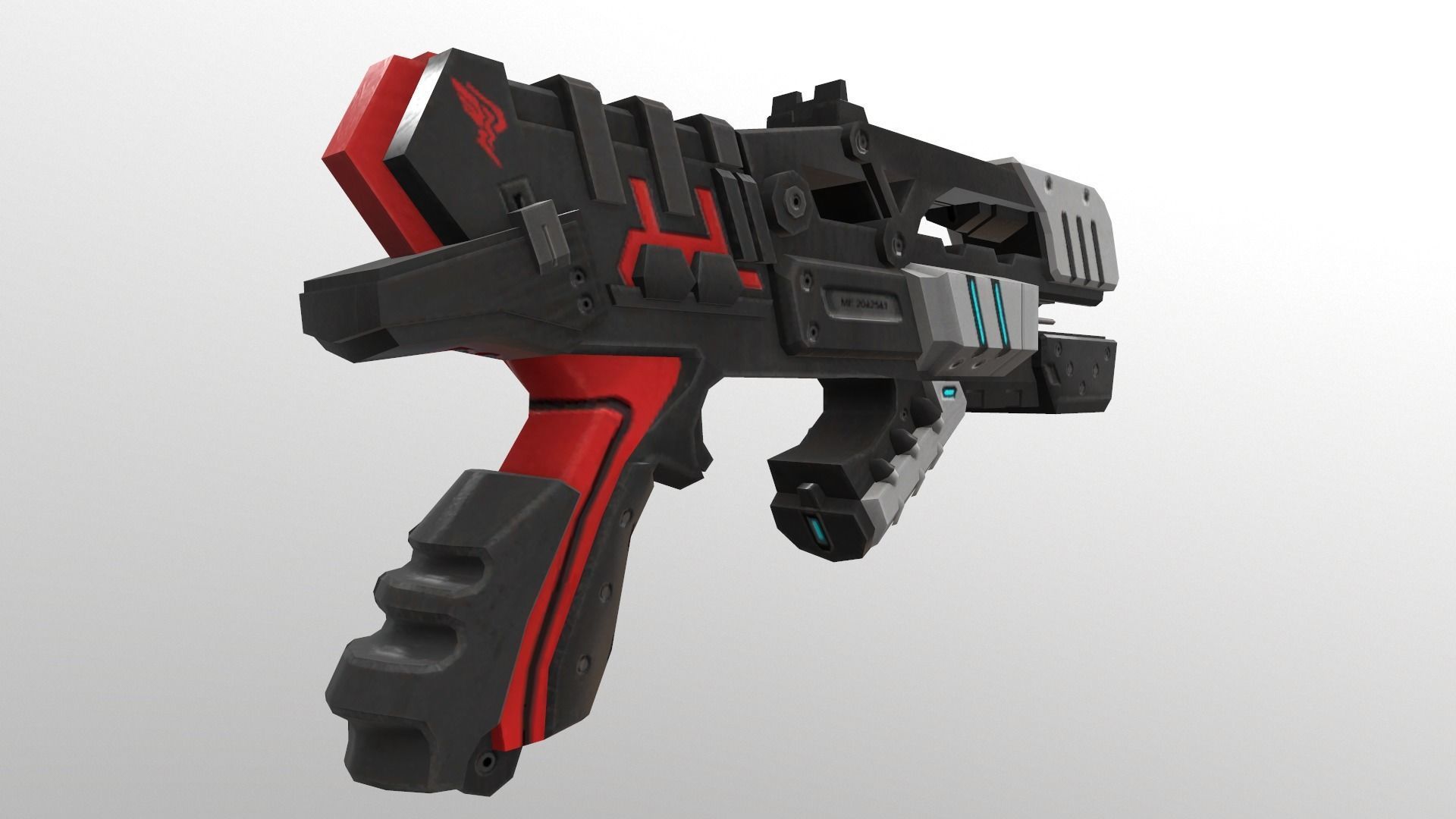3D model Beam Gun Level 4 VR / AR / low-poly | CGTrader