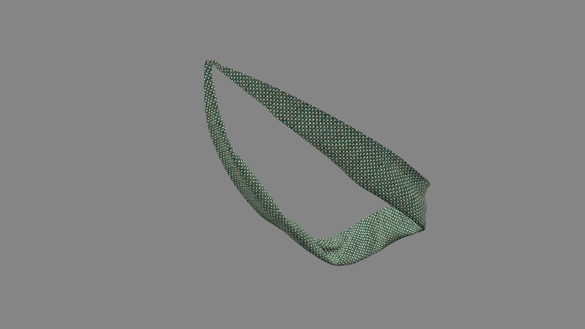 Dress collars scarves and necklaces decorated 3d models 3D model_6