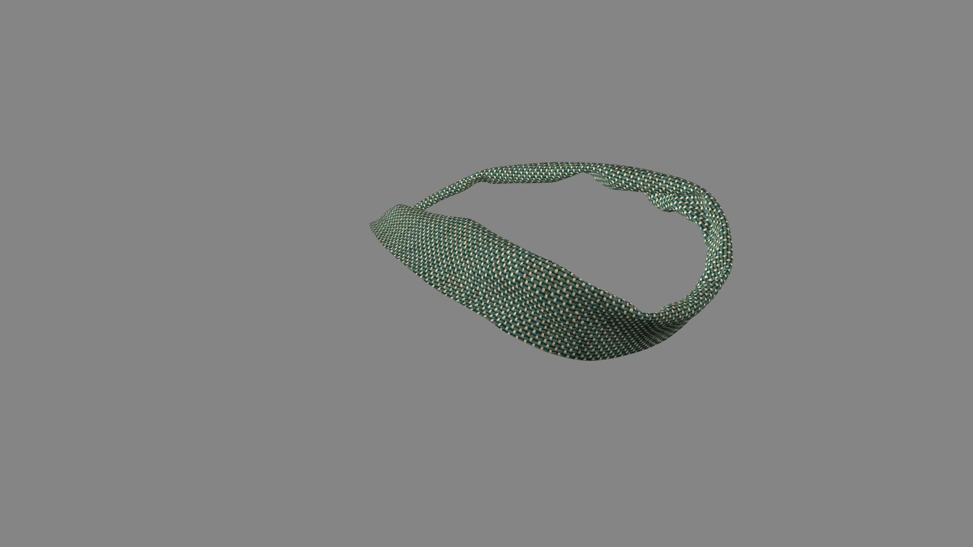 Dress collars scarves and necklaces decorated 3d models 3D model_5