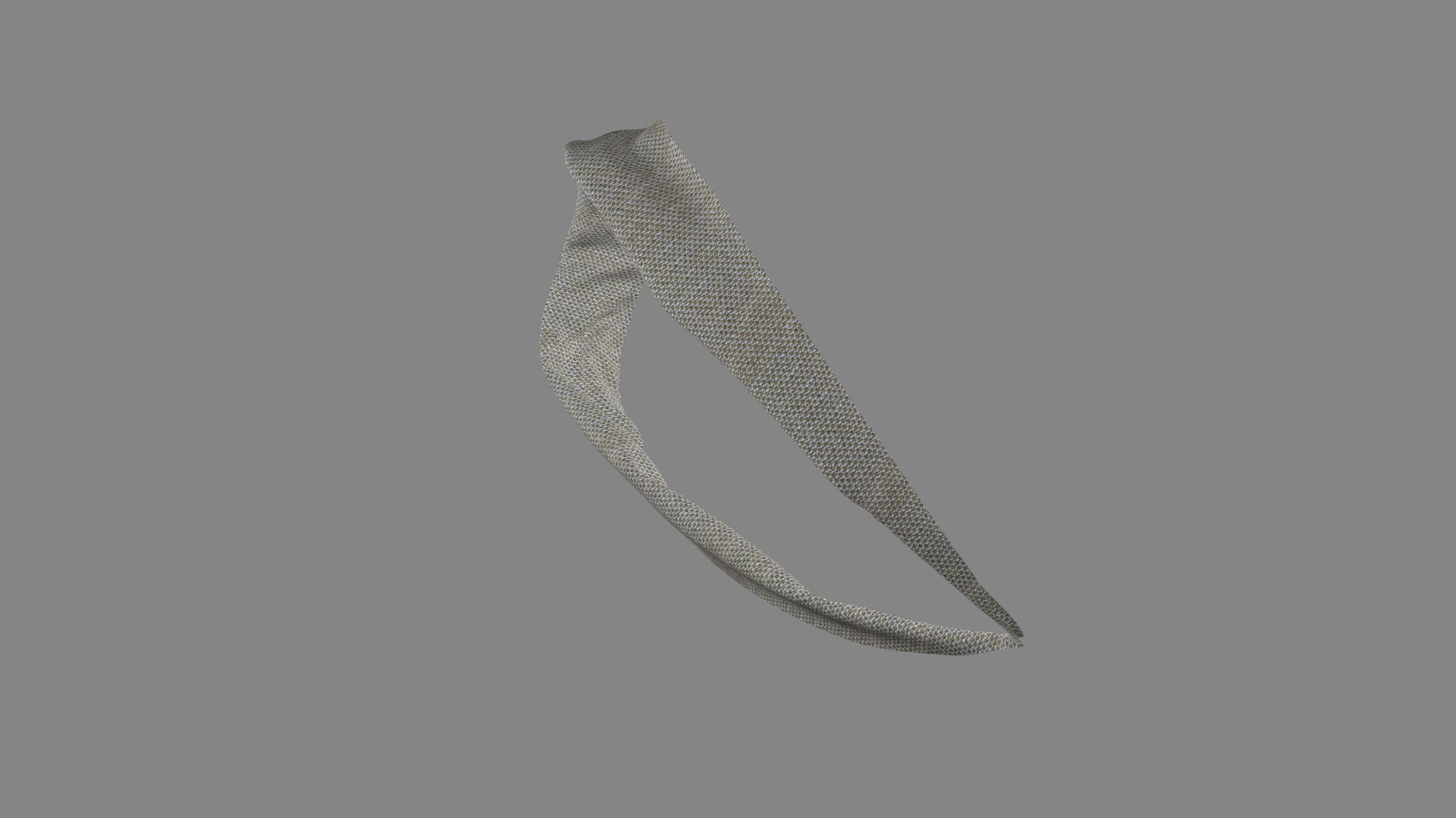 Dress collars scarves and necklaces decorated 3d models 3D model_6