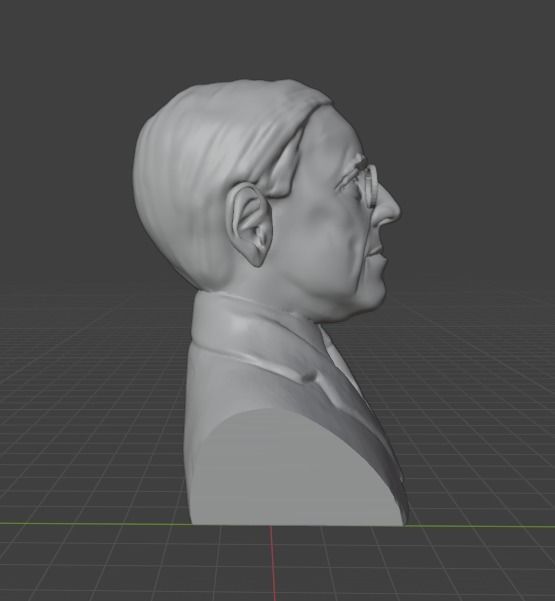 Woodrow Wilson 3D print model_17