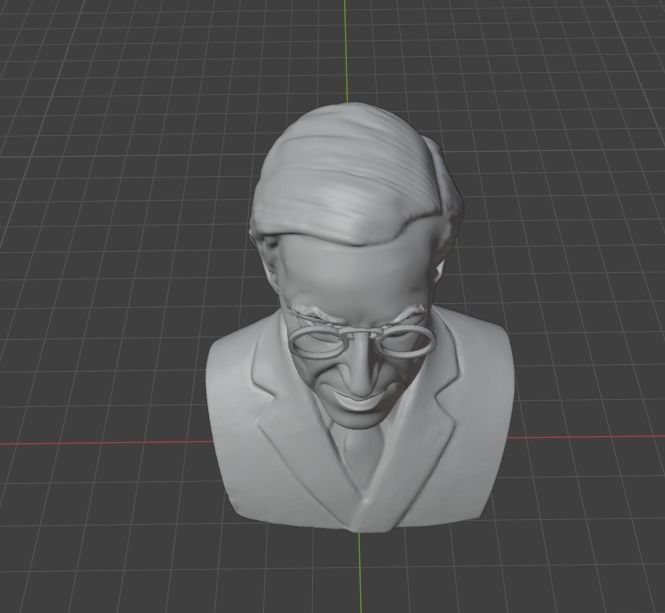 Woodrow Wilson 3D print model_1