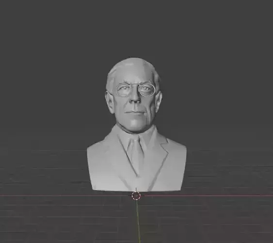 Woodrow Wilson 3D print model