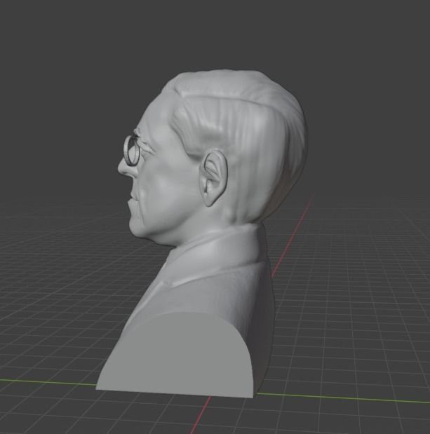 Woodrow Wilson 3D print model_19