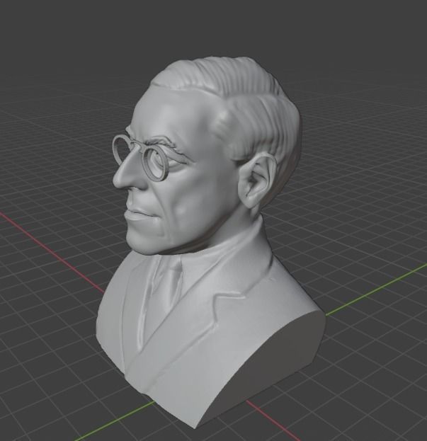 Woodrow Wilson 3D print model_20