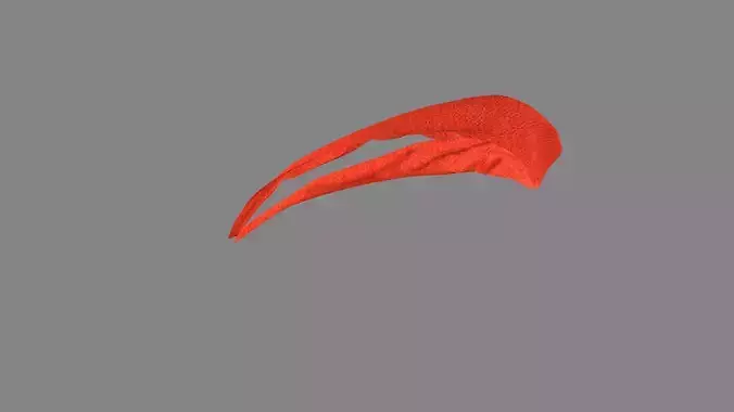 Dress collars scarves and necklaces decorated 3d models