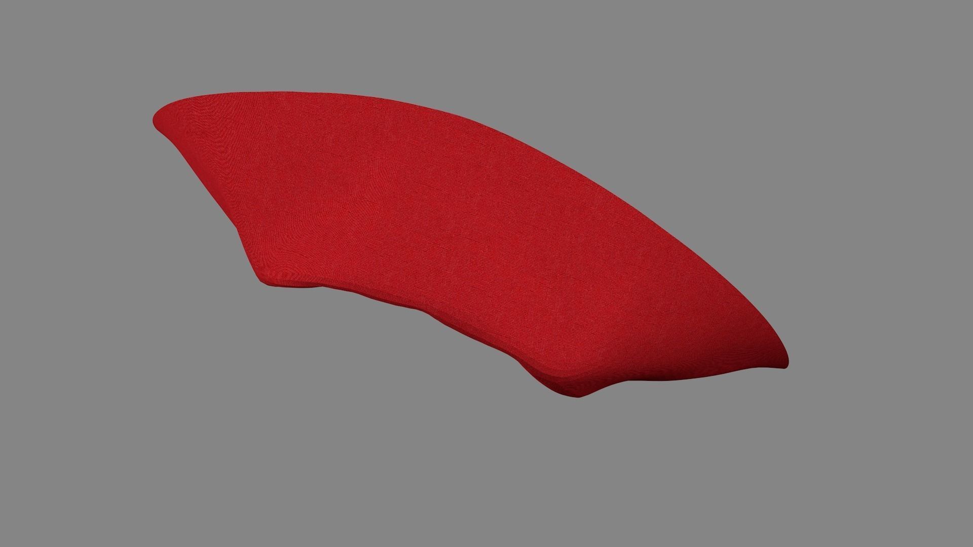 Dress collars scarves and necklaces decorated 3d models 3D model_3