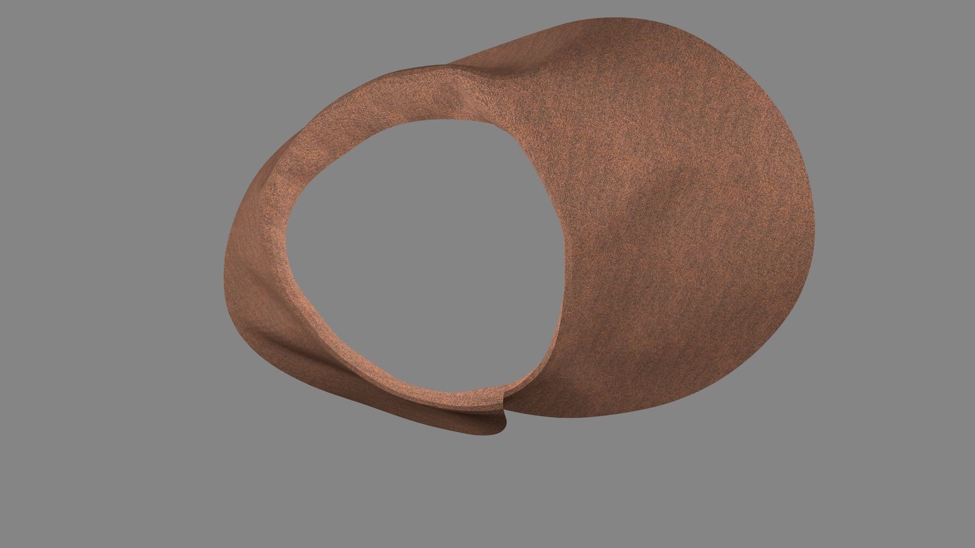 Dress collars scarves and necklaces decorated 3d models 3D model_3