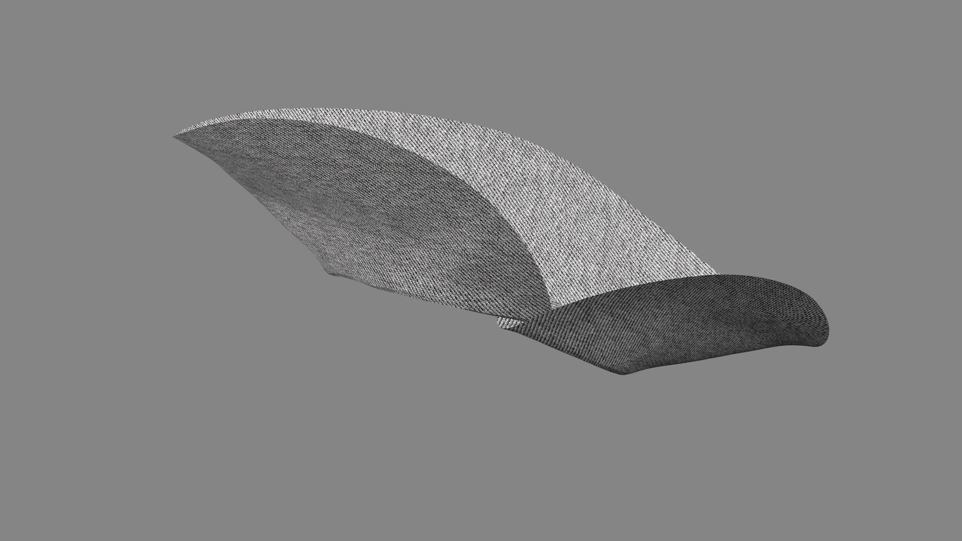 Dress collars scarves and necklaces decorated 3d models 3D model_4