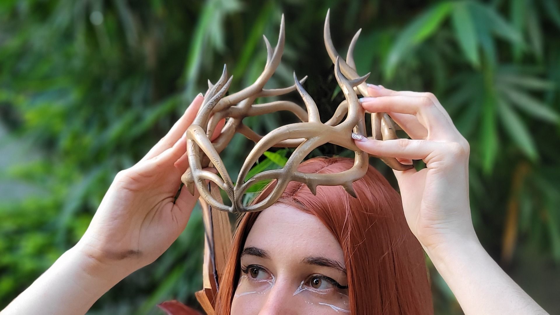 Regal Antler Crown 3D Print Model for Cosplay or Home Decoration 3D print model_4