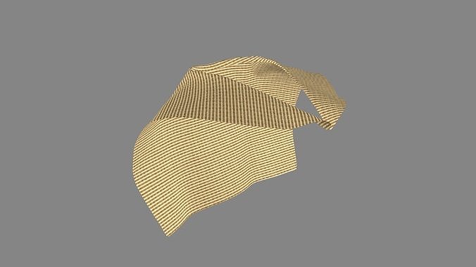 Dress collars scarves and necklaces decorated 3d models 3D model