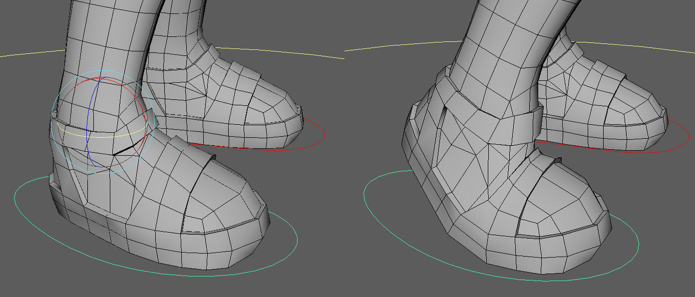 Characters Low-poly 3D model_26