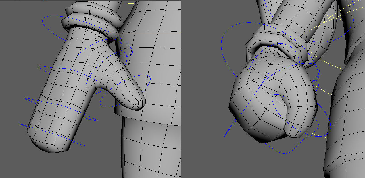 Characters Low-poly 3D model_25