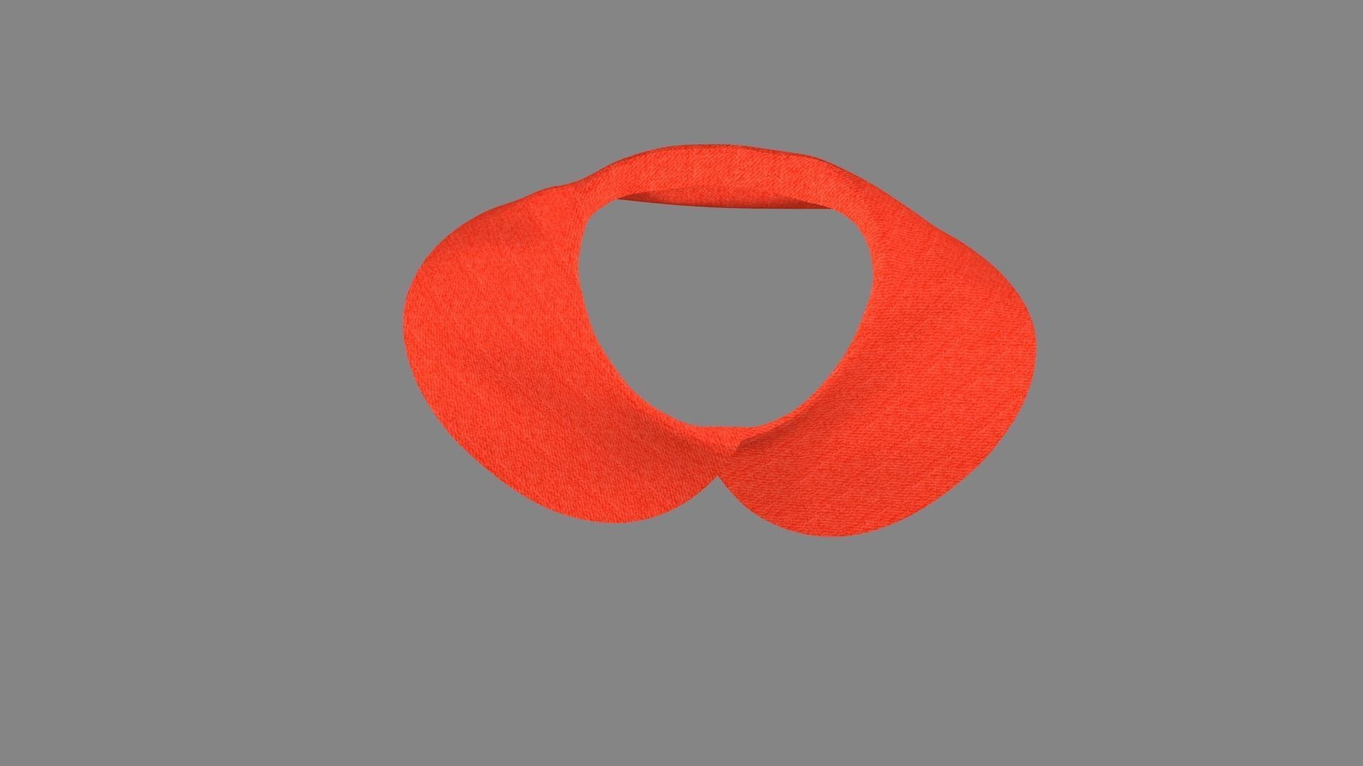 Dress collars scarves and necklaces decorated 3d models 3D model_2