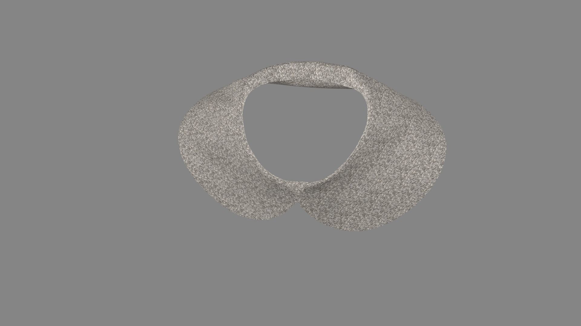 Dress collars scarves and necklaces decorated 3d models 3D model_5