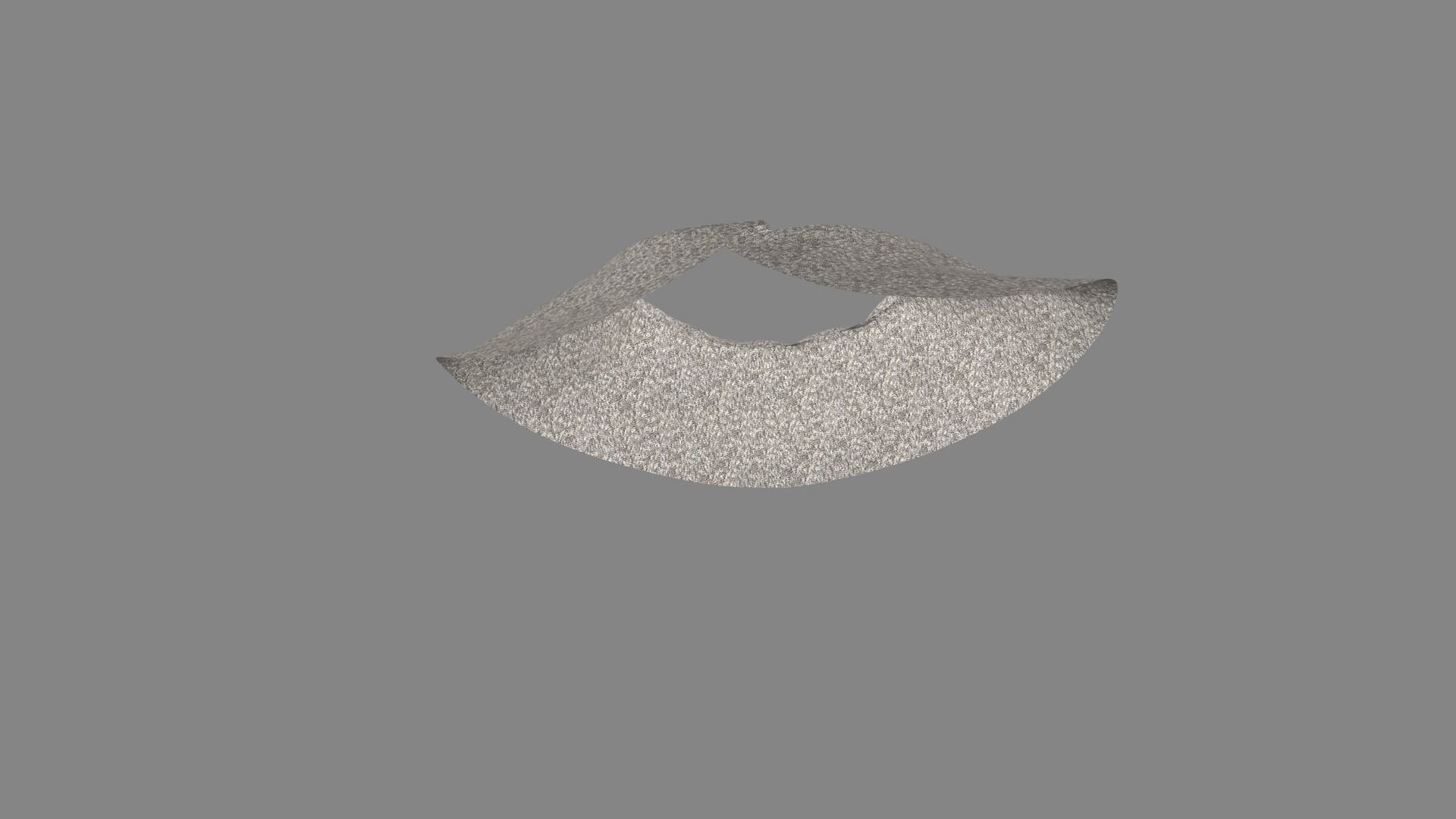 Dress collars scarves and necklaces decorated 3d models 3D model_4