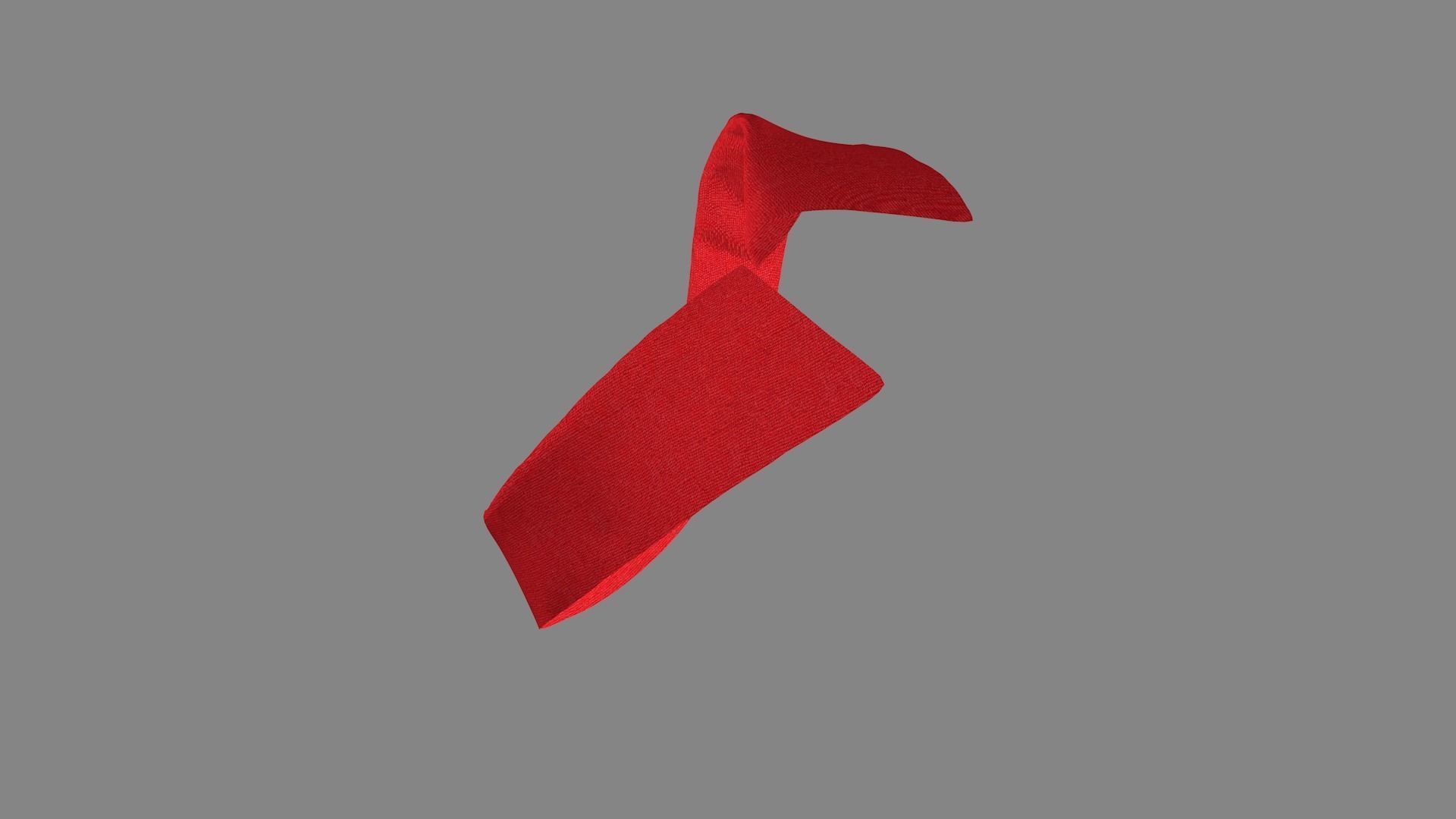 Dress collars scarves and necklaces decorated 3d models 3D model_4