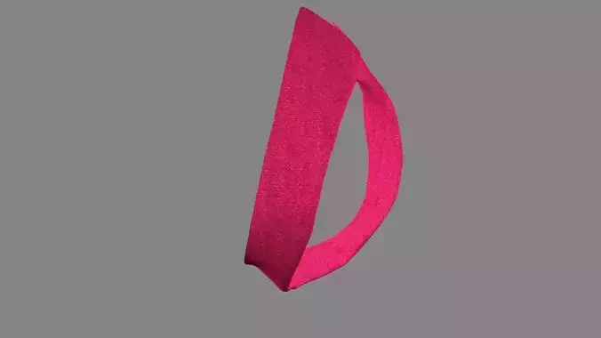 Dress collars scarves and necklaces decorated 3d models