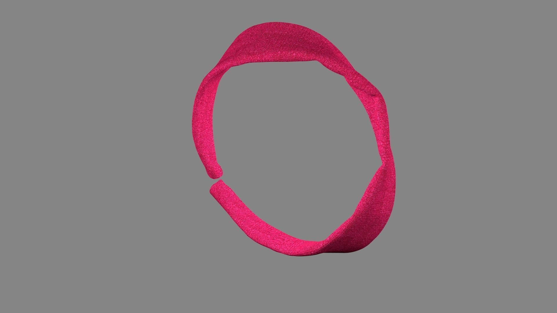 Dress collars scarves and necklaces decorated 3d models 3D model_3