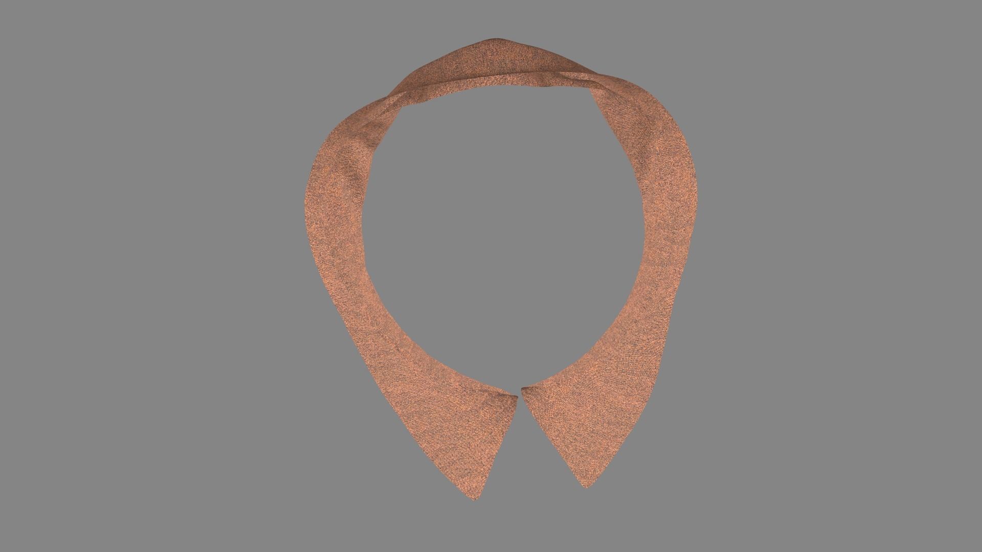 Dress collars scarves and necklaces decorated 3d models 3D model_2