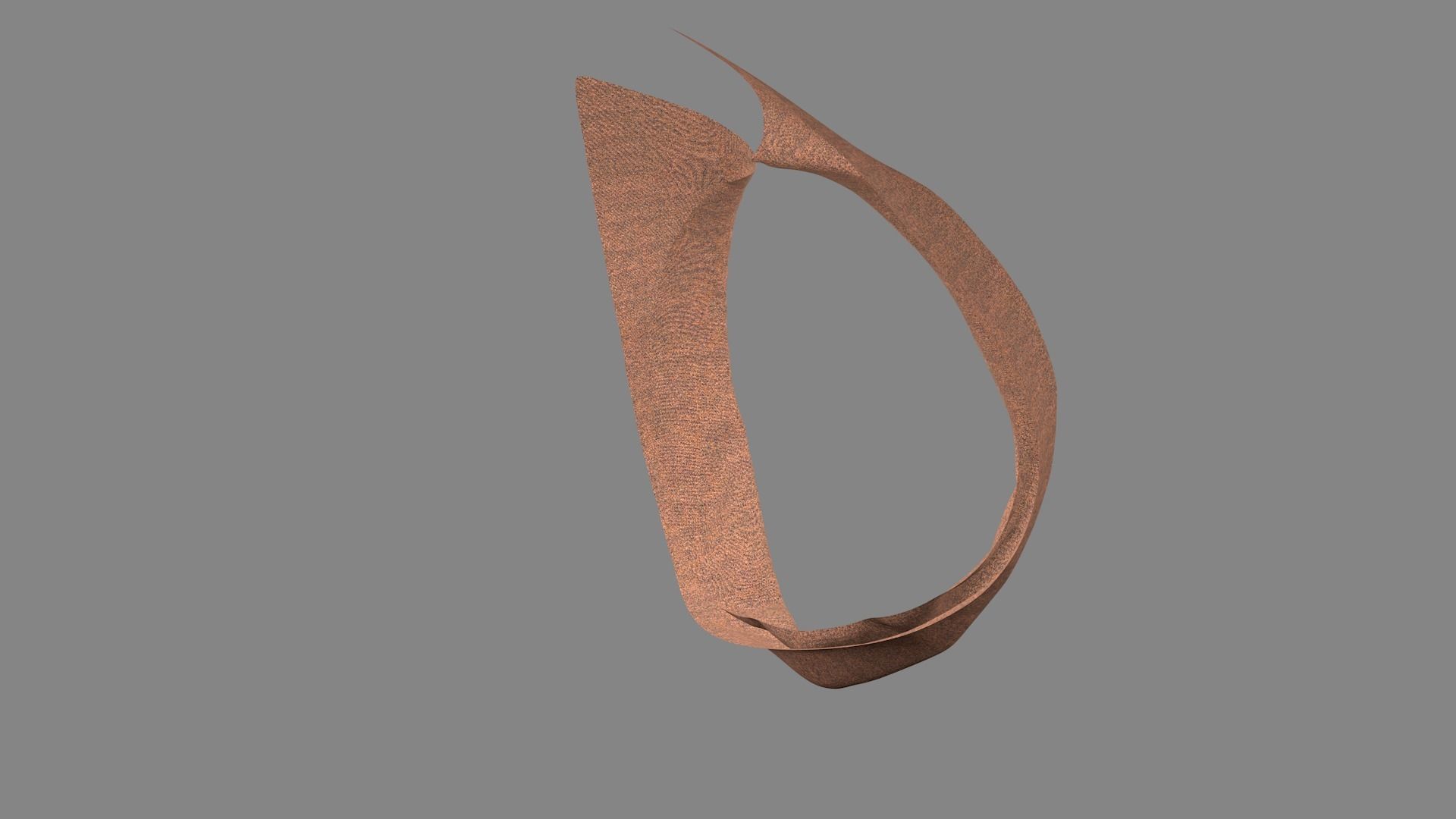 Dress collars scarves and necklaces decorated 3d models 3D model_6