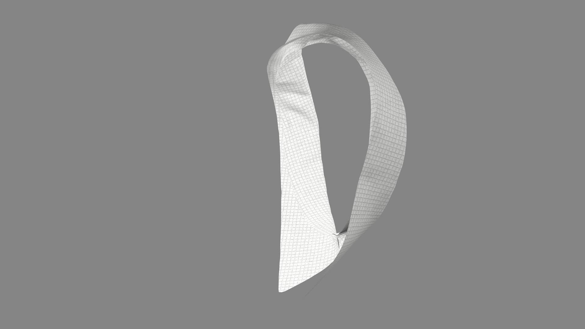 Dress collars scarves and necklaces decorated 3d models 3D model_6