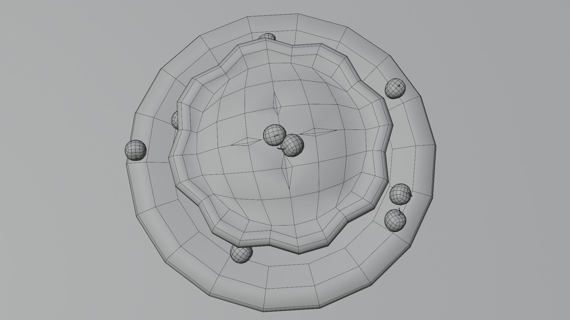 Cherry Pie - Hand Painted 3D model_5