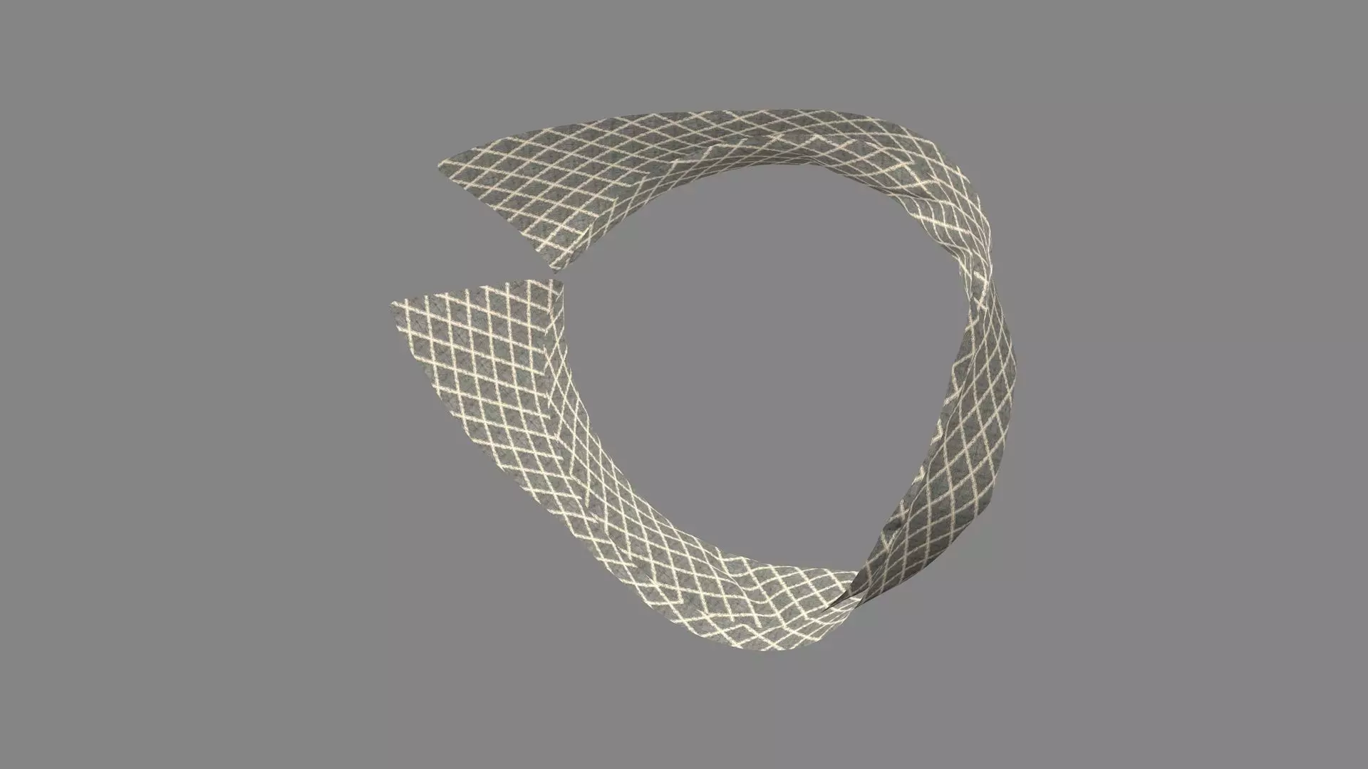 Dress collars scarves and necklaces decorated 3d models 3D model_0