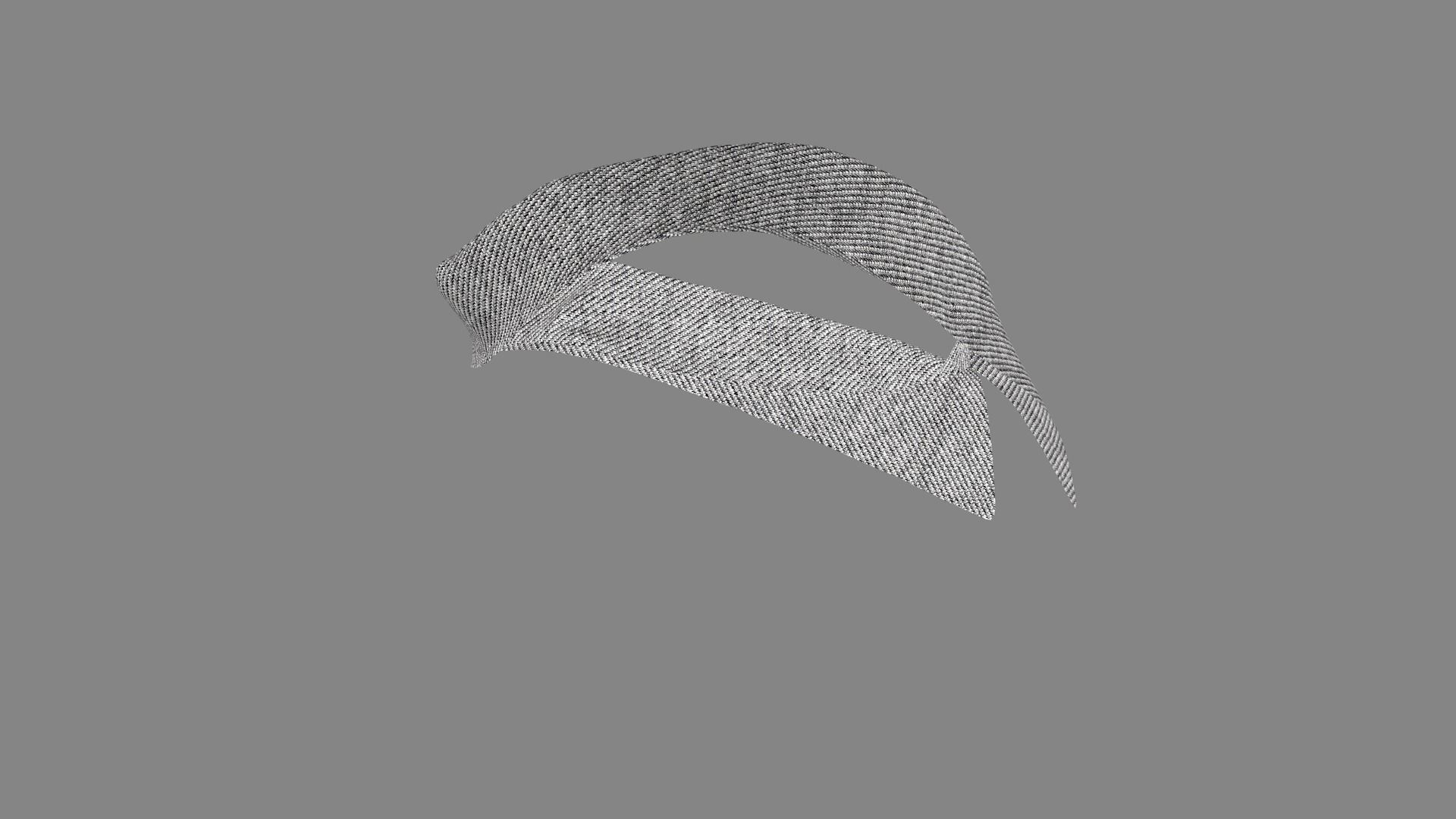 Dress collars scarves and necklaces decorated 3d models 3D model_3