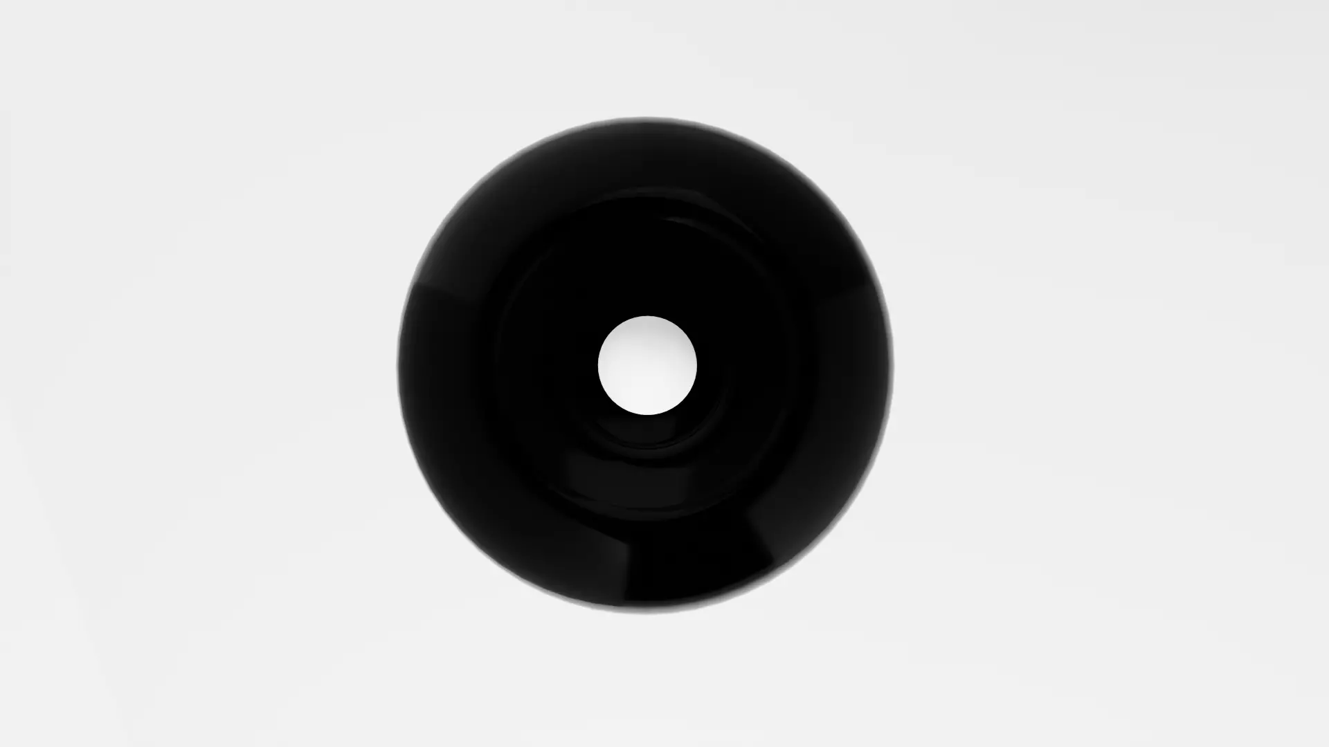 Copper Black Wide Ceiling Lamp Low-poly 3D model_0