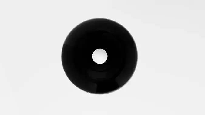 Copper Black Wide Ceiling Lamp