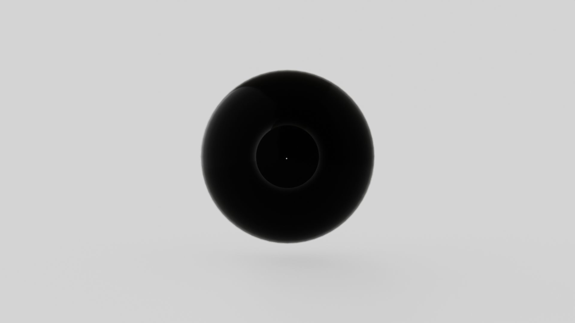 Copper Black Wide Ceiling Lamp Low-poly 3D model_2