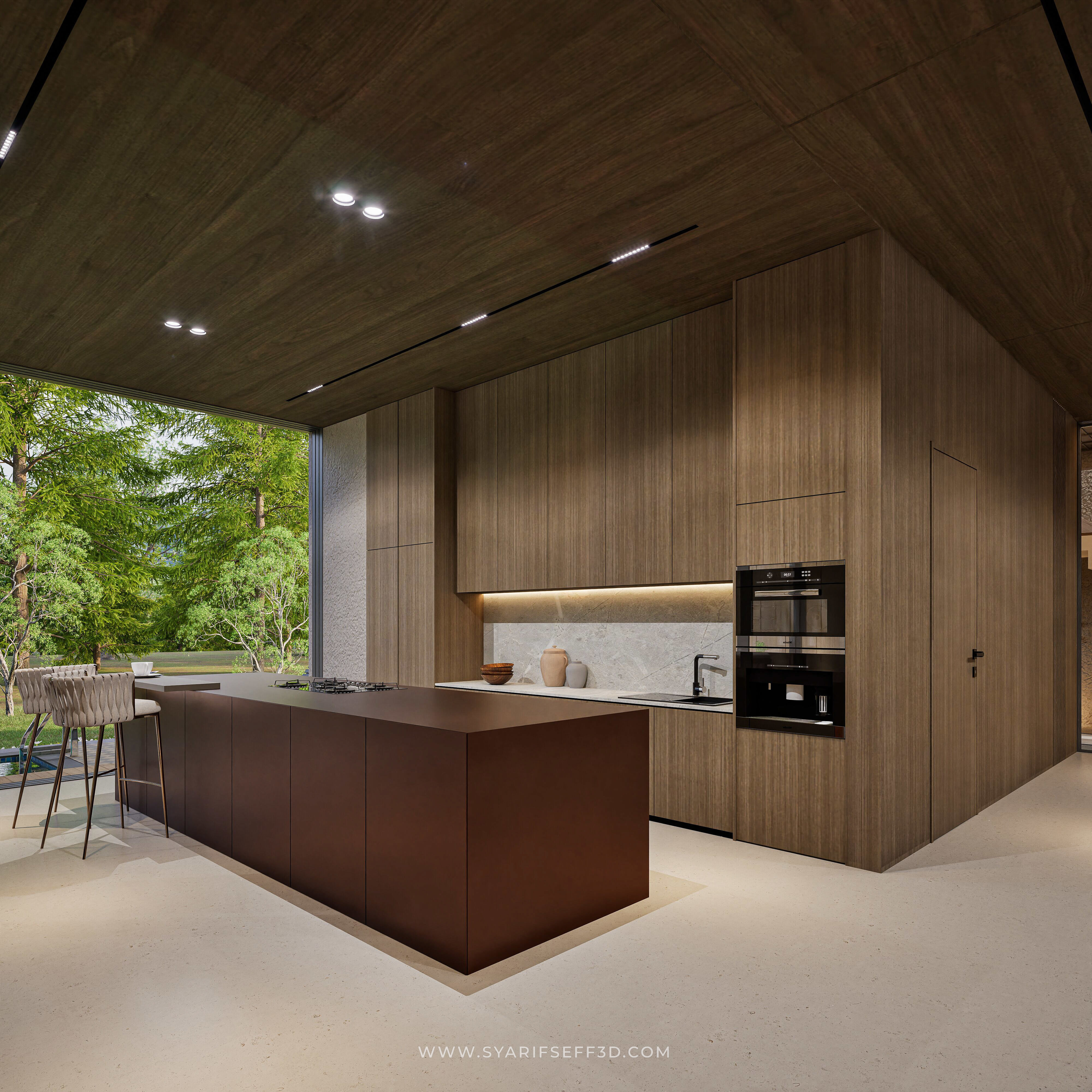 Modern House Design - Leben House 3D model_7