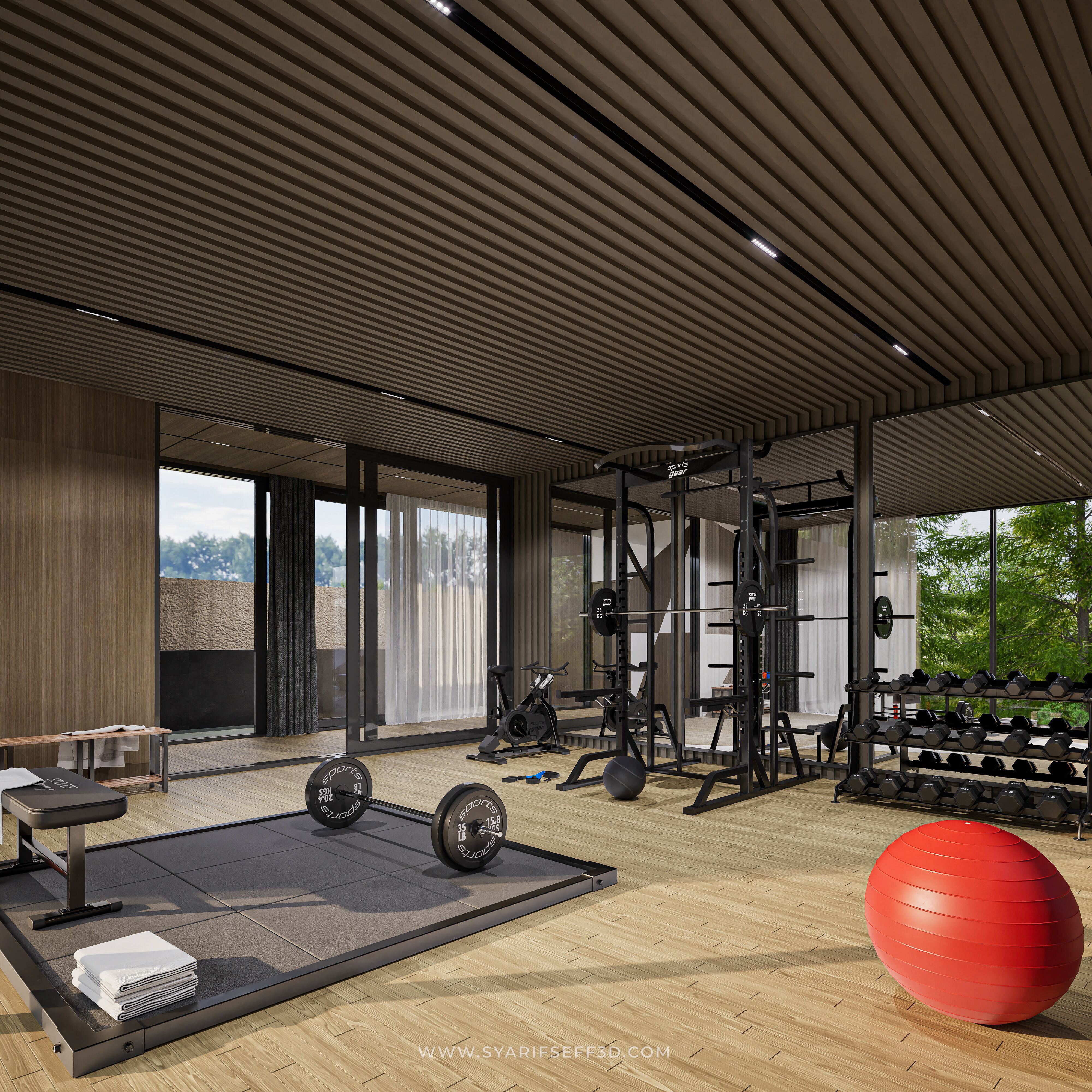 Modern House Design - Leben House 3D model_6