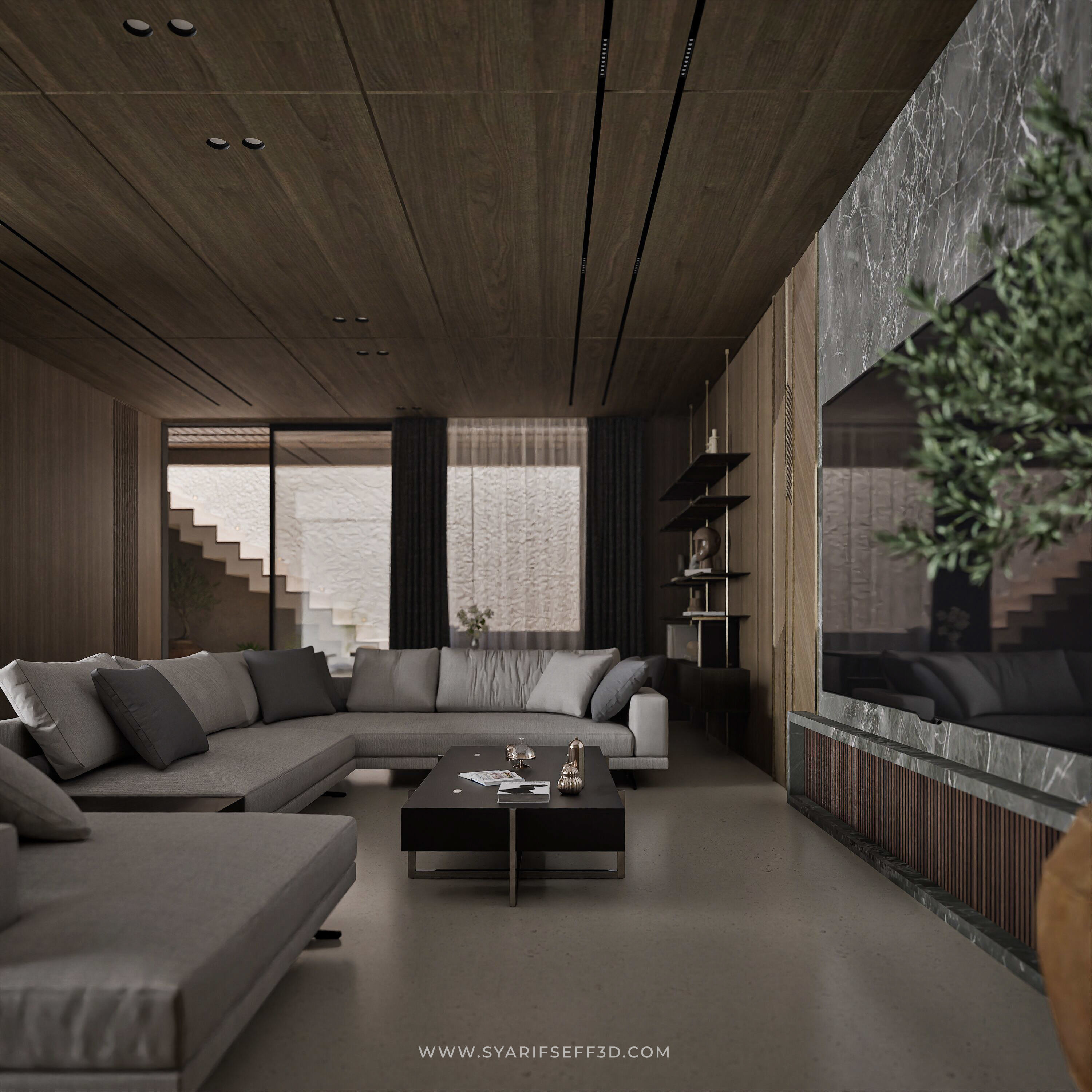 Modern House Design - Leben House 3D model_8