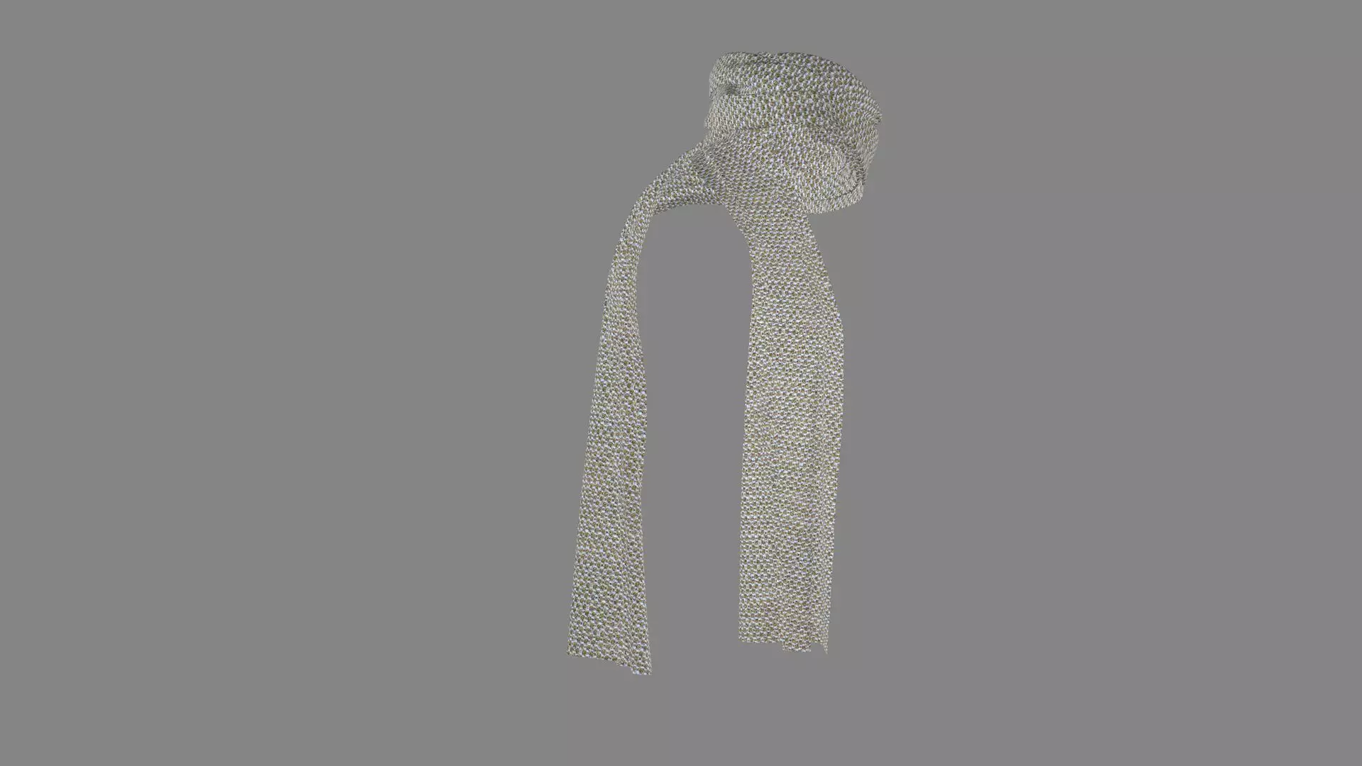 Dress collars scarves and necklaces decorated 3d models 3D model_0