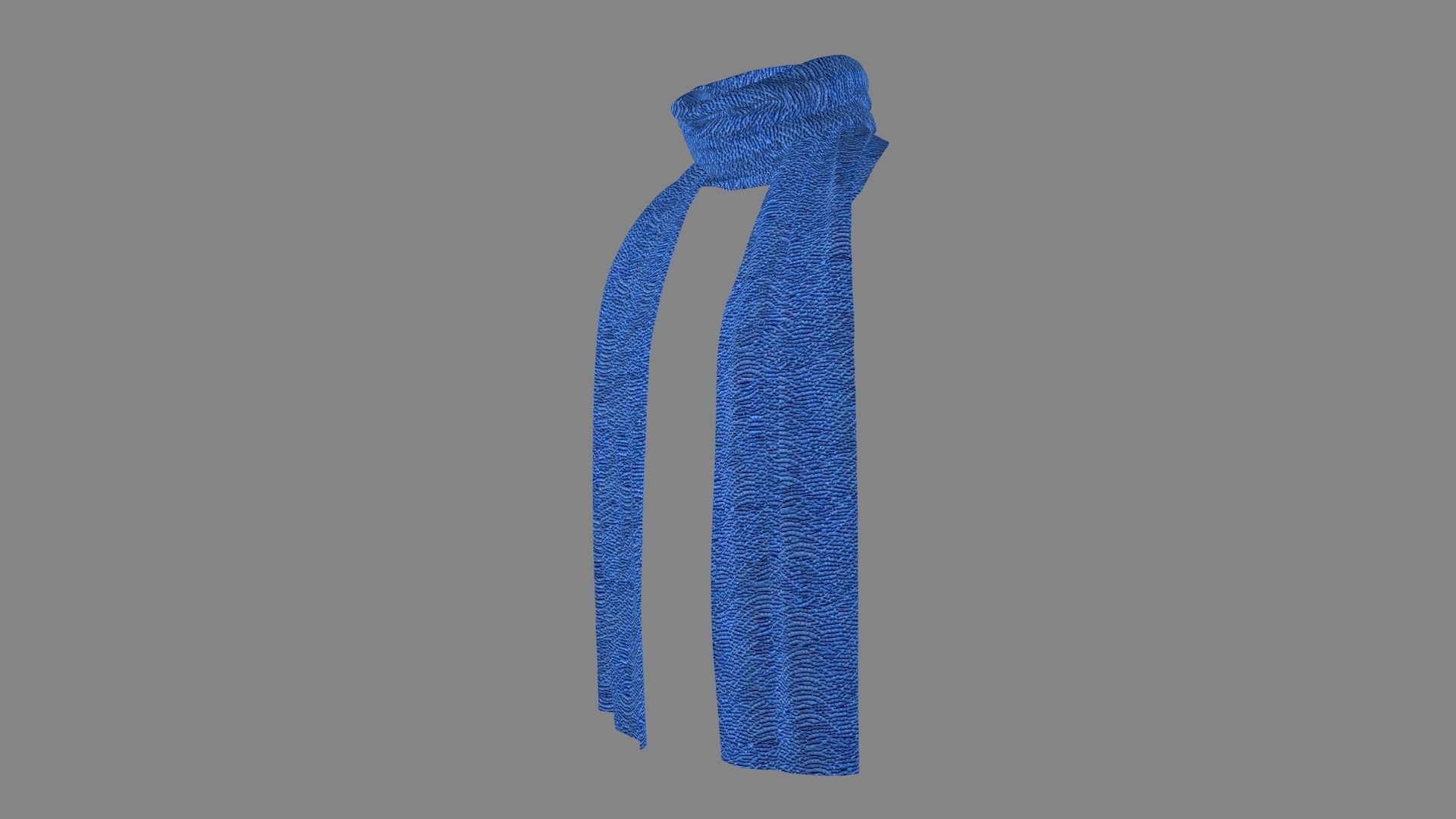 Dress collars scarves and necklaces decorated 3d models 3D model_2