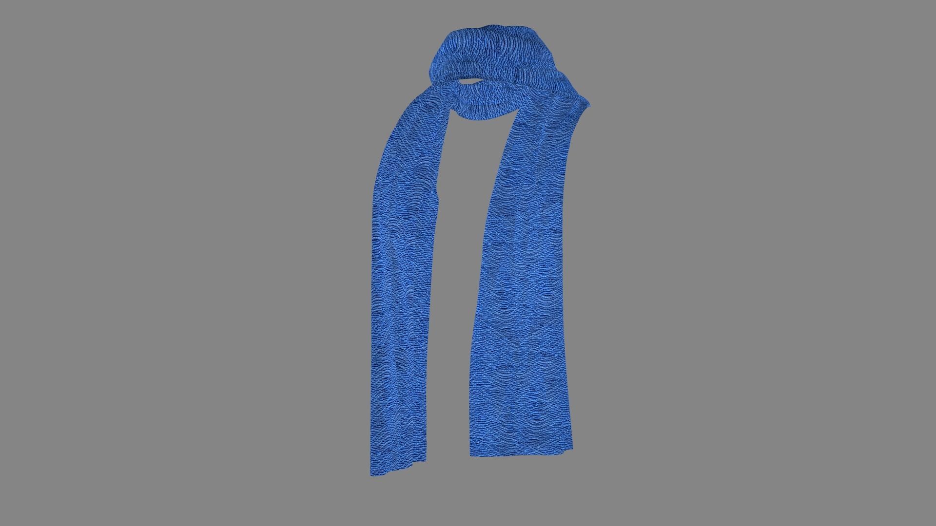 Dress collars scarves and necklaces decorated 3d models 3D model_4
