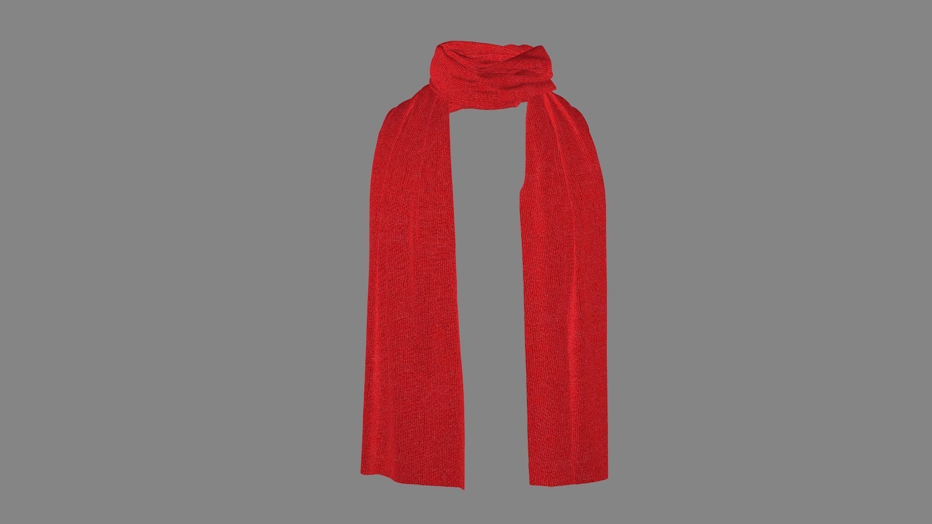 Dress collars scarves and necklaces decorated 3d models 3D model_6