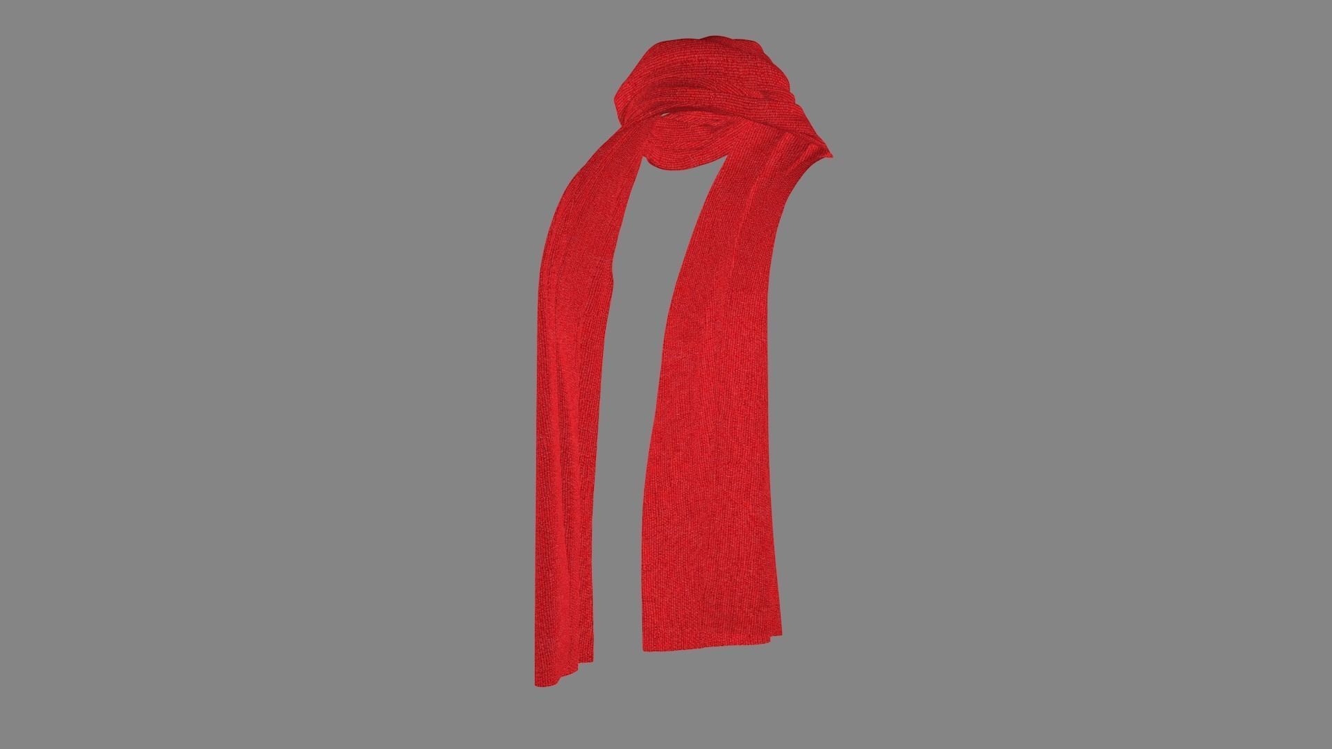 Dress collars scarves and necklaces decorated 3d models 3D model_2